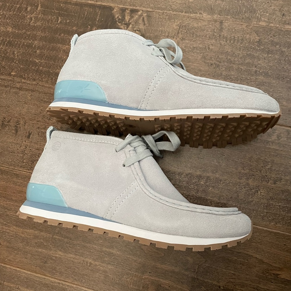 Tory Sport Light Blue Chukka Sneaker Size 8M - Picture 5 of 8